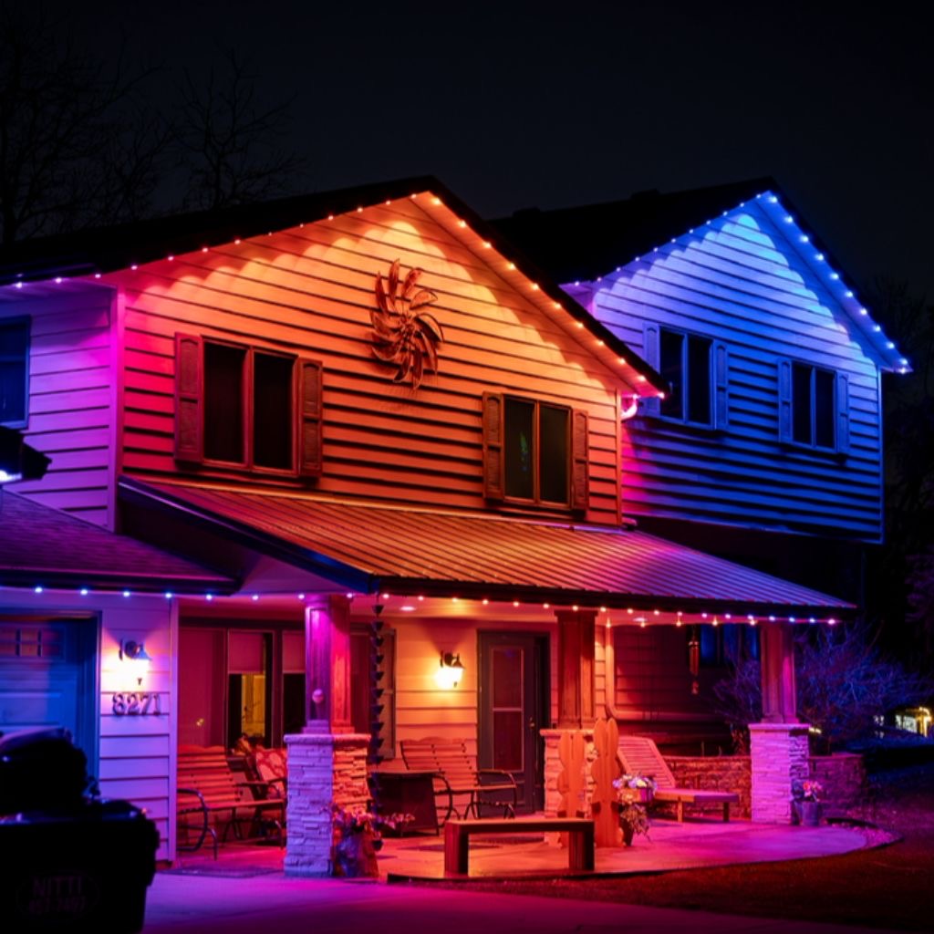 Permanent LED lighting install in the DFW area, project 4