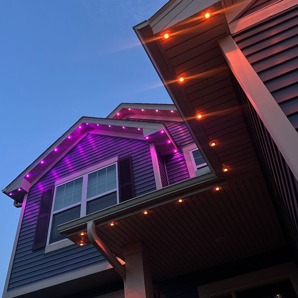 Permanent LED lighting install in the DFW area, project 3